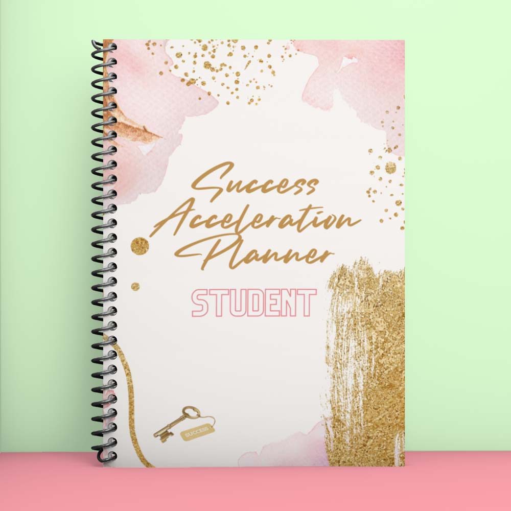 Student Success Planner - Daily, Weekly, Monthly Goal Planner for Students