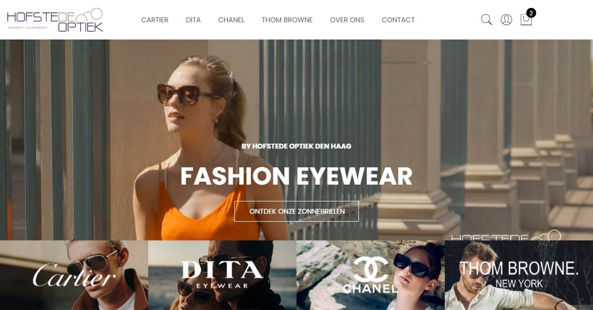 Fashion eyewear by Hofstede Optiek - Altijd de nieuwste zonnebrillen