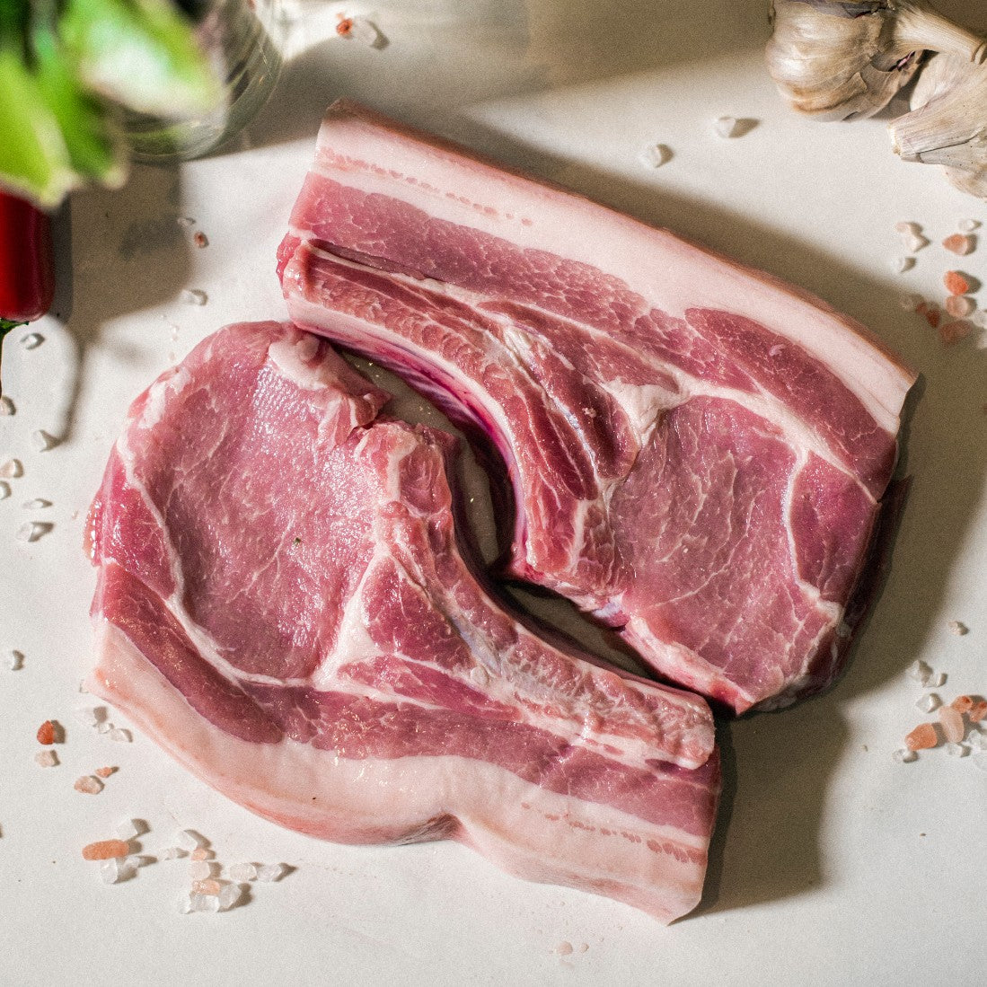 Organic Pork Chops (500g)