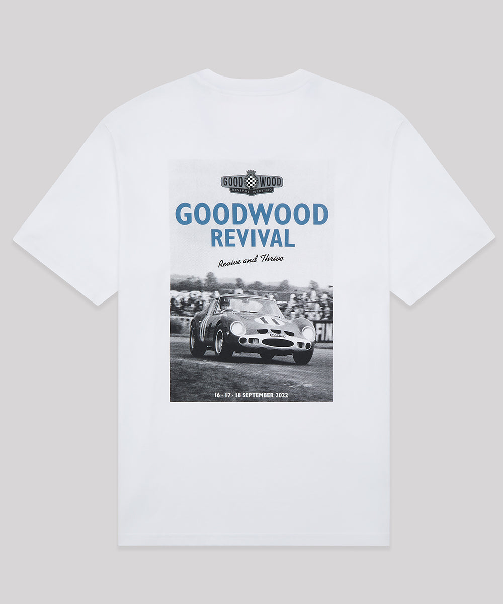 Mangel cultuur Stam Goodwood Revival 2022 Cotton Poster T-Shirt – The Goodwood Shop