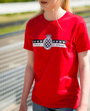 Load image into Gallery viewer, Goodwood Festival of Speed Racing Colours T-Shirt Red and Black Men&#39;s
