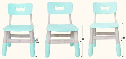 Height adjustable kids chair