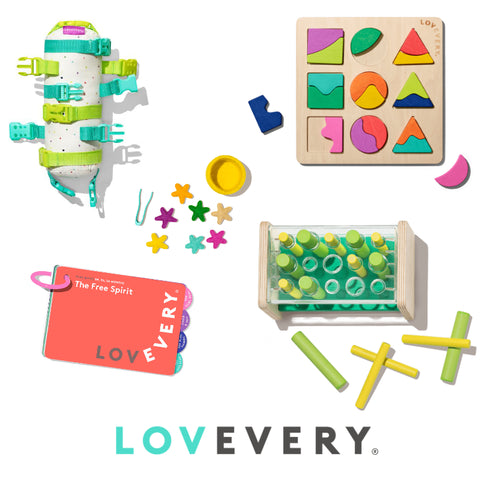 Lovery play kits for toddlers and preschoolers