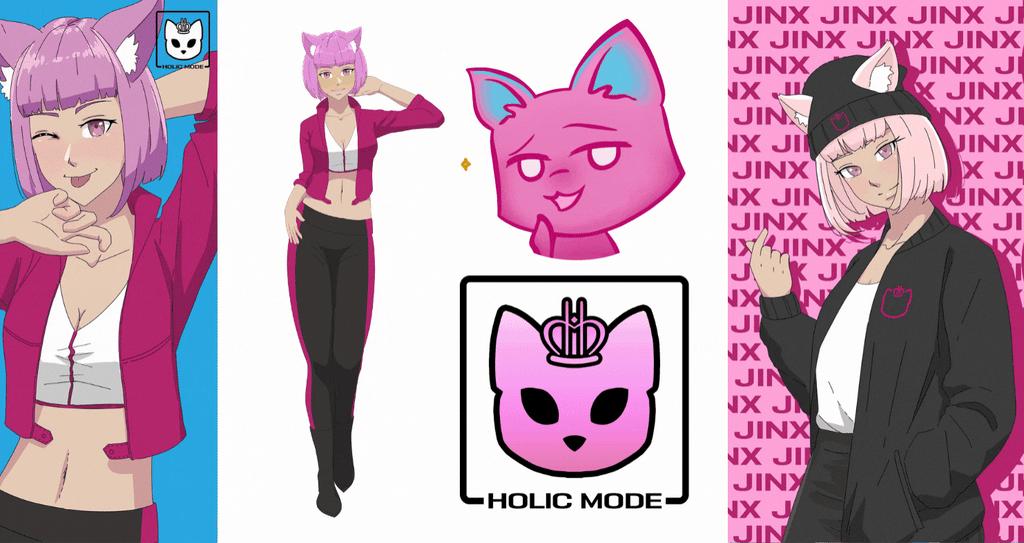 Jinx the Icon Collage