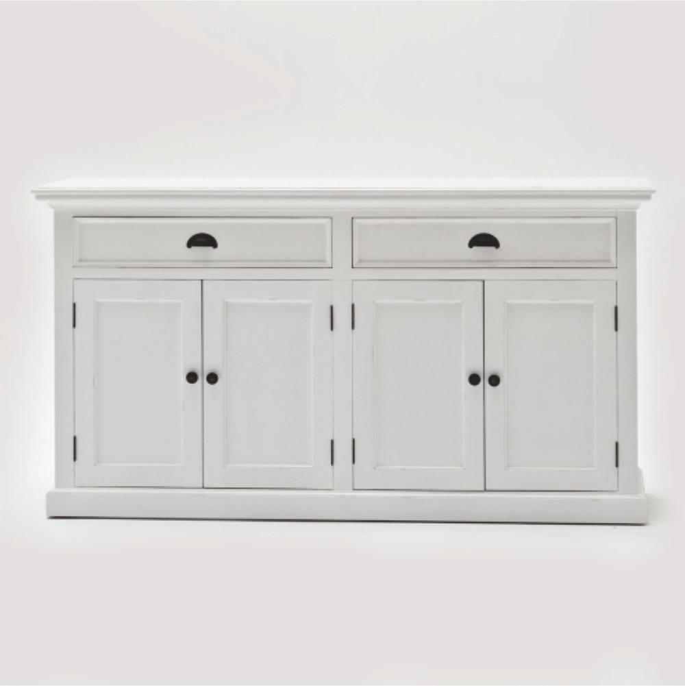 Halifax Buffet & Open Shelf Hutch - White – I Wanna Go Home