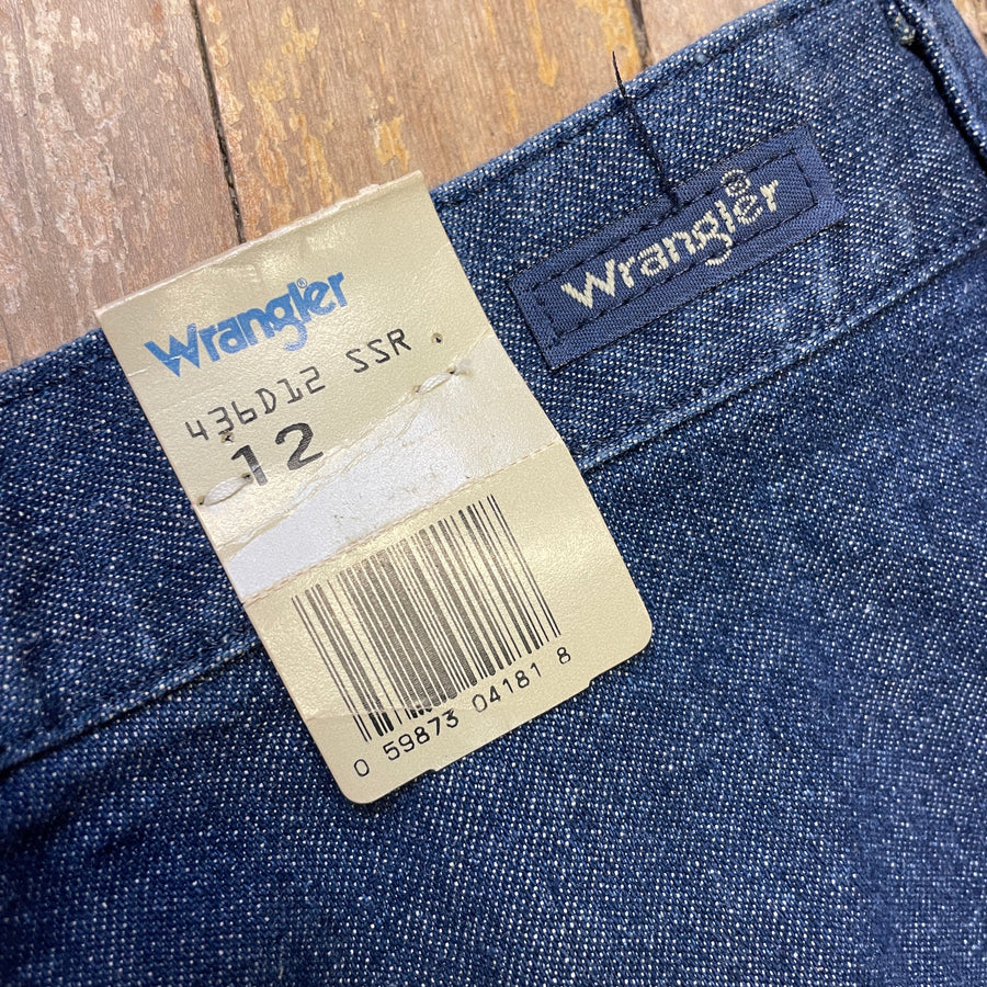 Vintage Wrangler Blue Bell Deadstock Made in Canada Front Pleat Jeans –  Black Market Clothing