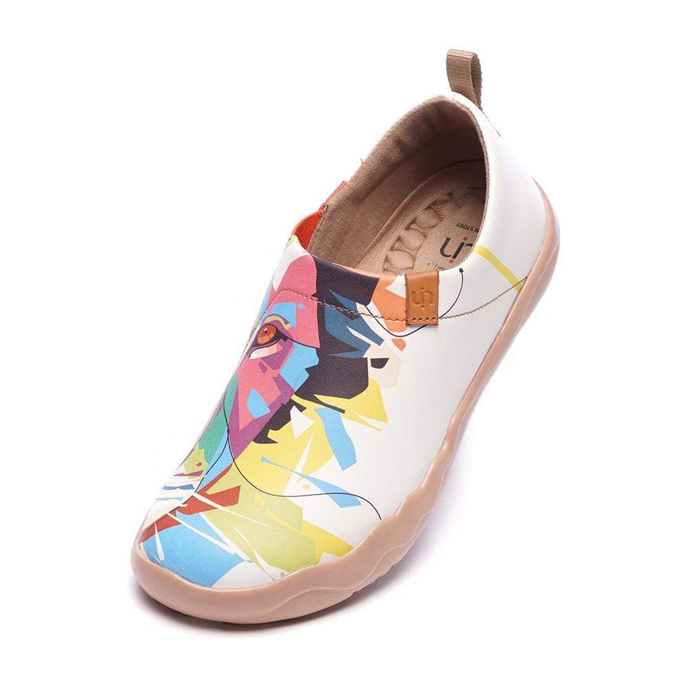 UIN Footwear Women Hello, Lion Multicolored Female Flats Canvas loafers