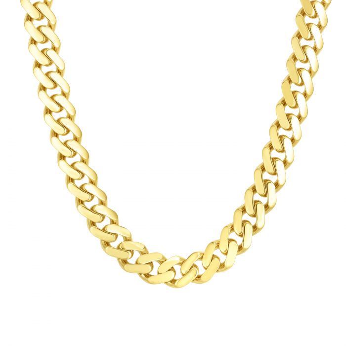 thick link gold chain