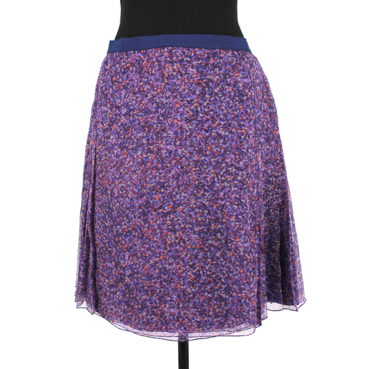 Louis Vuitton 2 Pc Bustier Mini Skirt Mint Green Metallic Purple Set – The  Closet New York