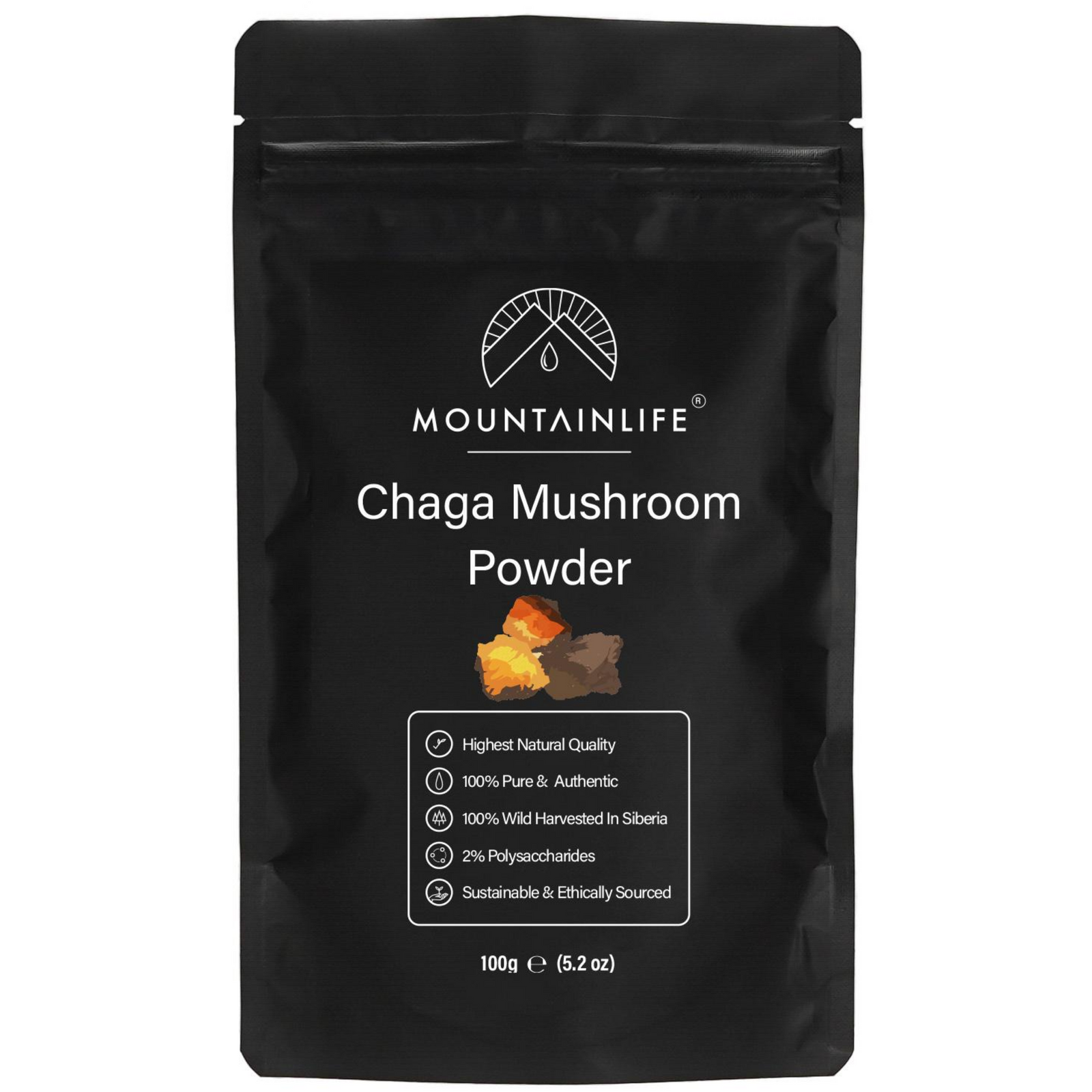 kapperszaak bar Telegraaf Chaga Mushrooms – Shop Online Chaga Mushroom Powder in UK -  Mountainlifehealth