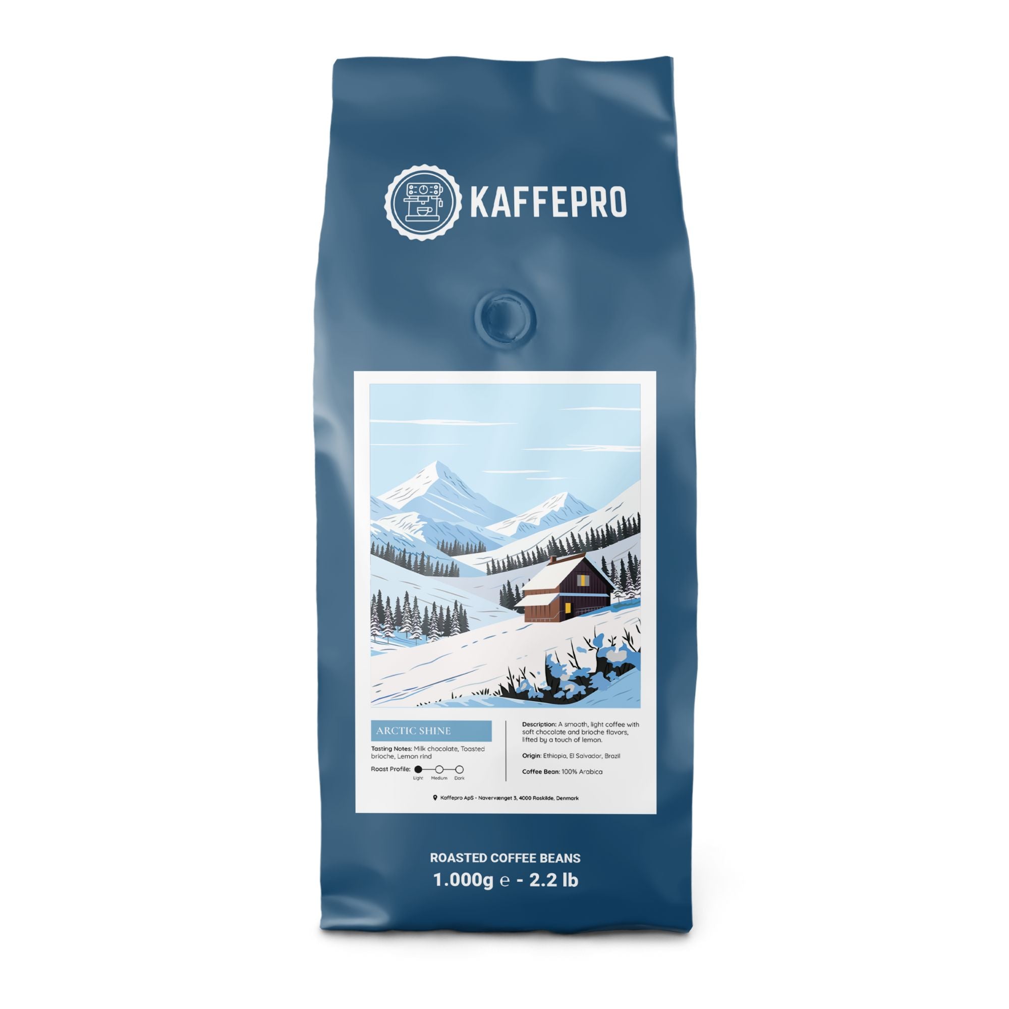 Kaffepro Arctic Shine 1kg Kaffebønner 1kg