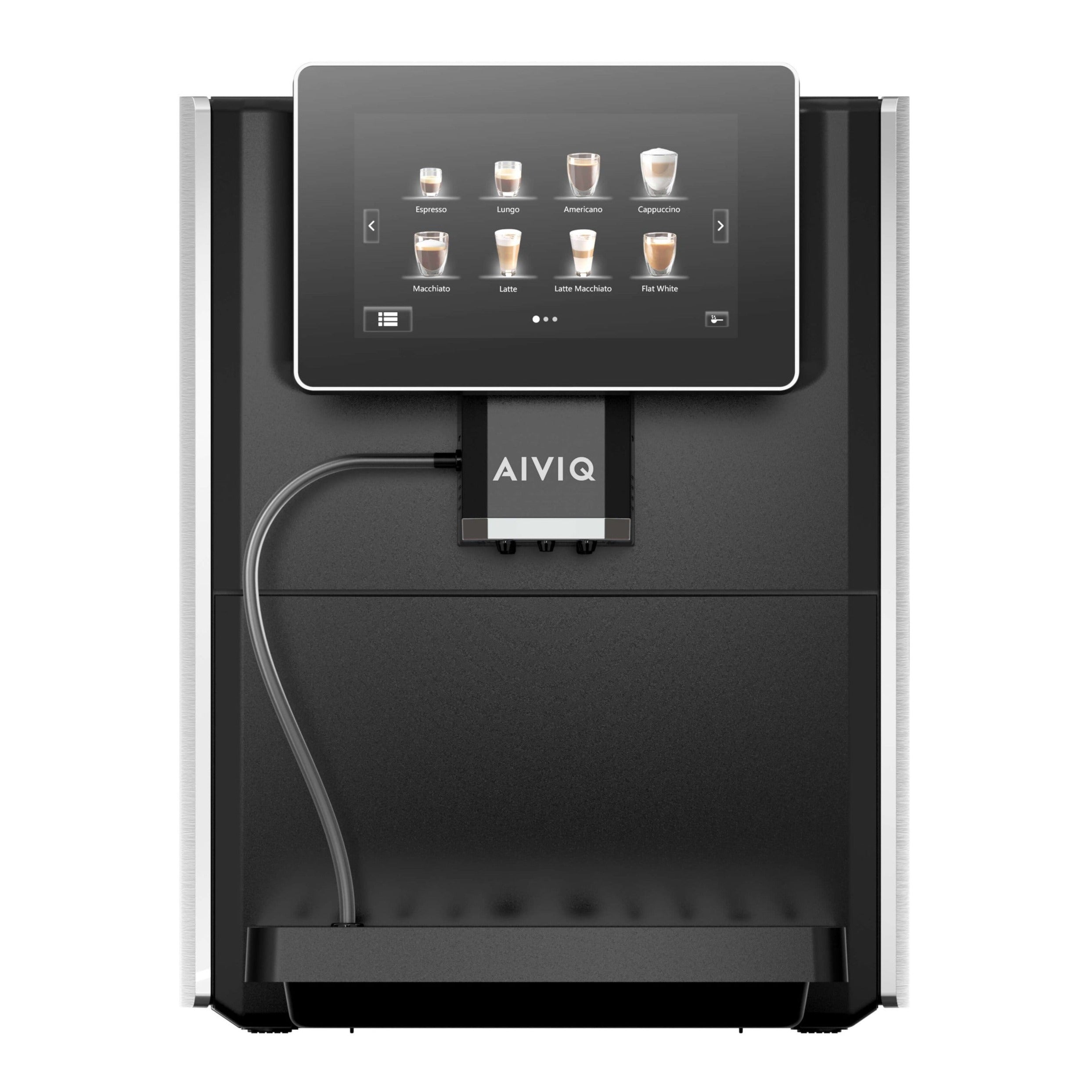 Texas AIVIQ Intelligent Automatisk Espresso Maskine - AEM-101S - Sølv & Sort