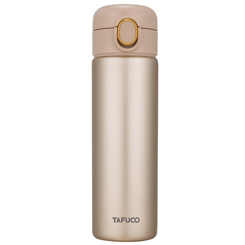 Tafuco Vakuum Dobbelt Vægs Kaffe & Te Termokrus - Champagne - 350ml thumbnail
