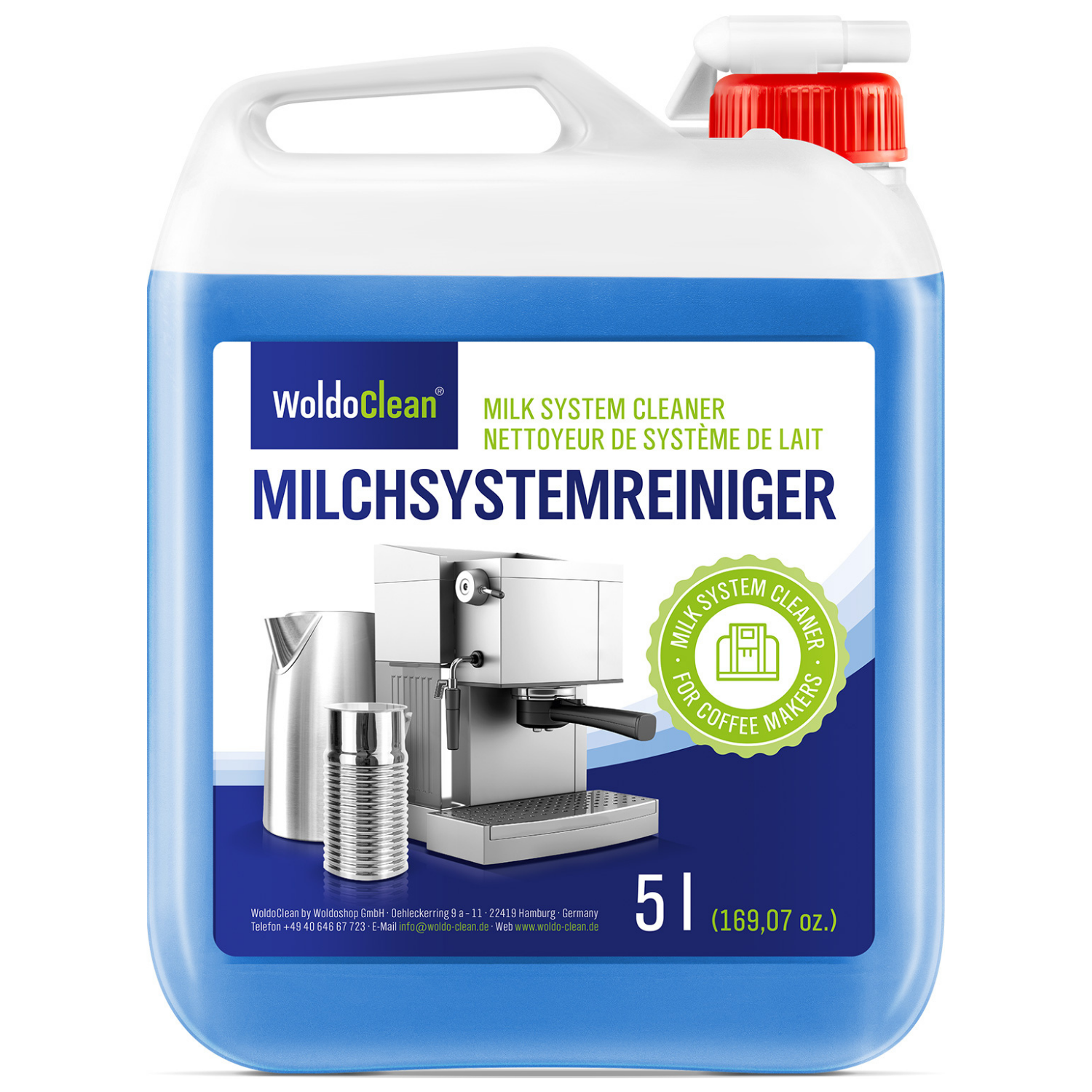 WoldoClean Mælkerens (5L) - 5L