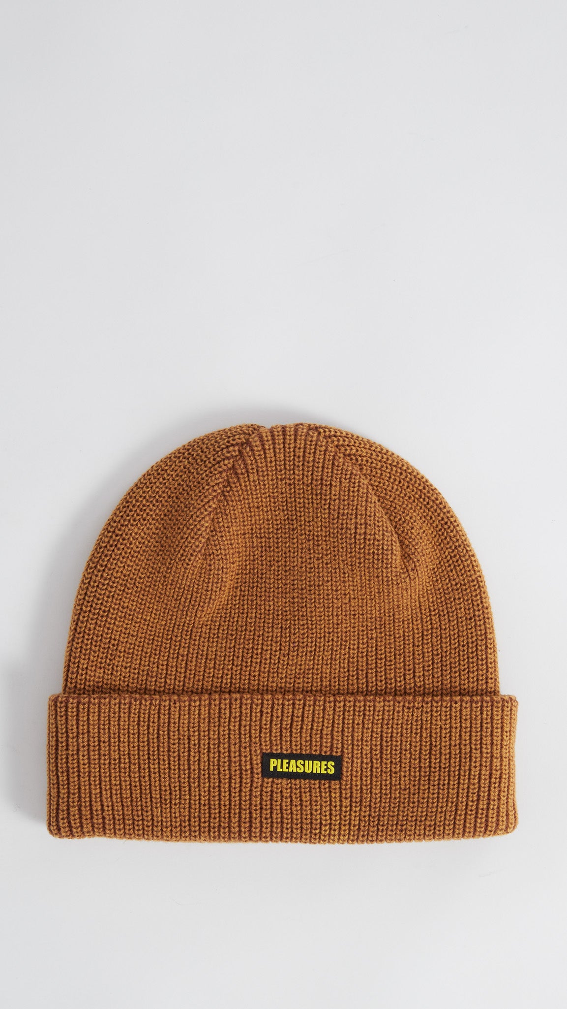 Tan 90s Logo Beanie