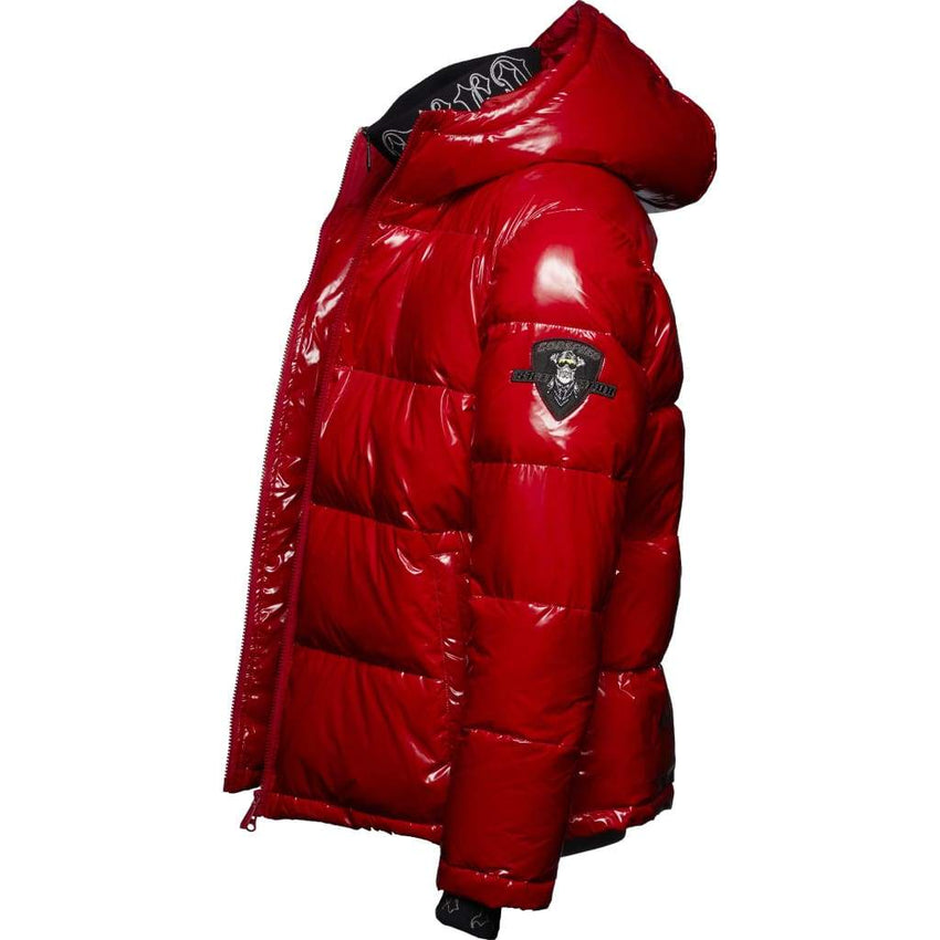 Aspen Puffer Down Jacket (Magma Red 