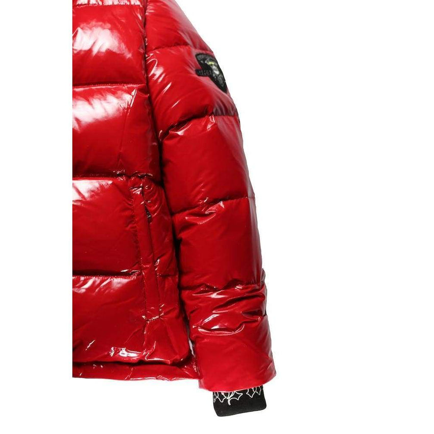 Aspen Puffer Down Jacket (Magma Red 