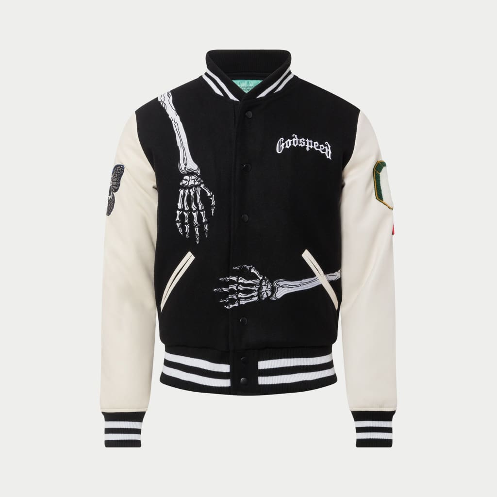 Godspeed New York R O D Varsity Jacket