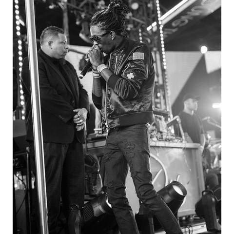 Young Thug Spotted In Godspeed Denim