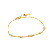 Ania Haie Opal Colour Bracelet - Gold