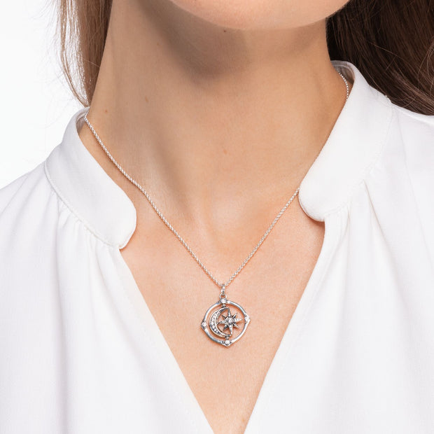 Thomas Sabo Necklace Royalty Star & Moon