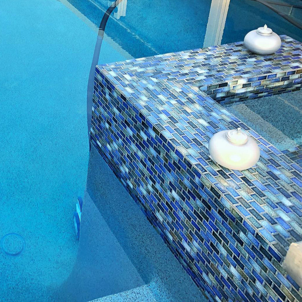 waterline pool tiles