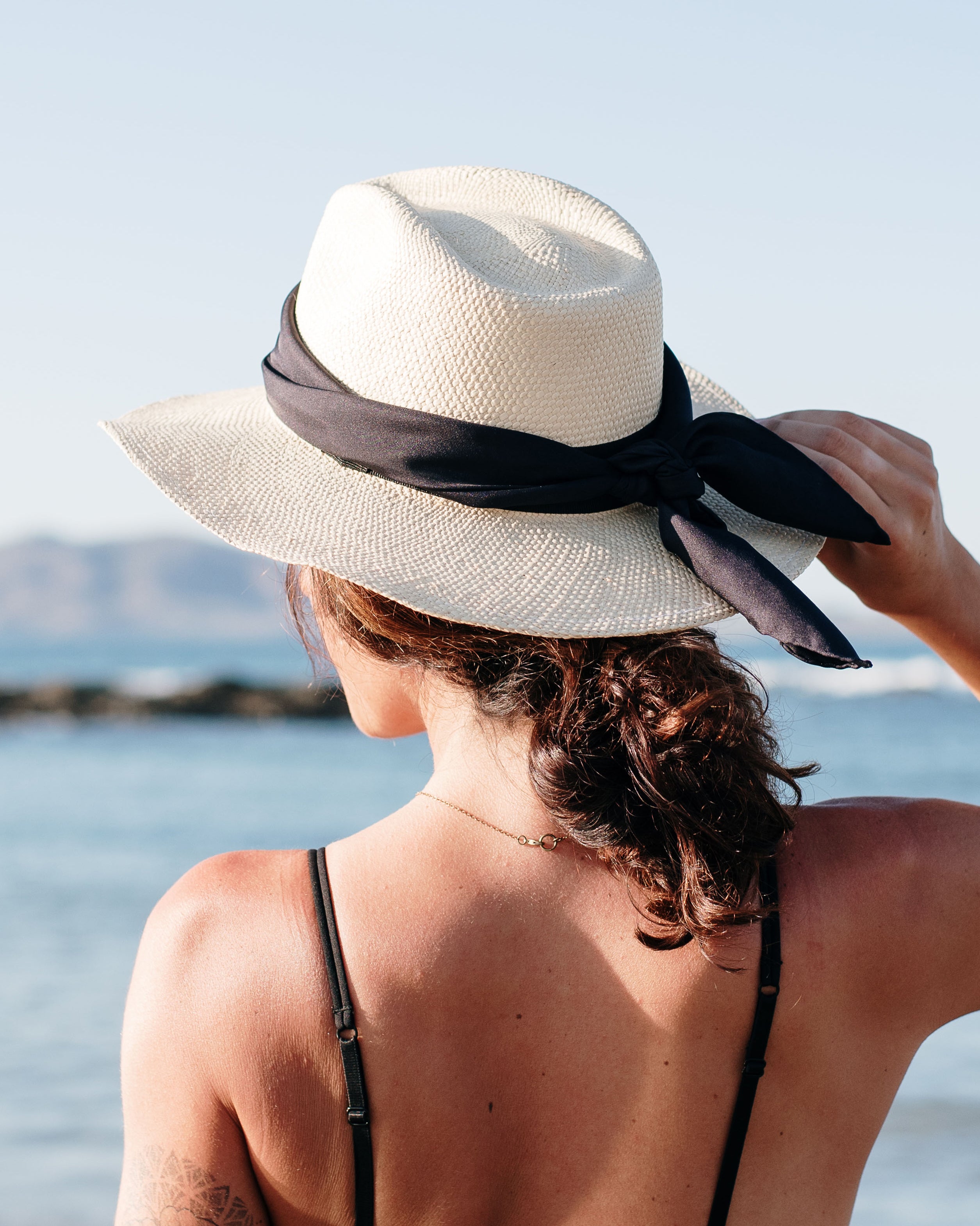 Elsa Vergés Silk Scarf Hat