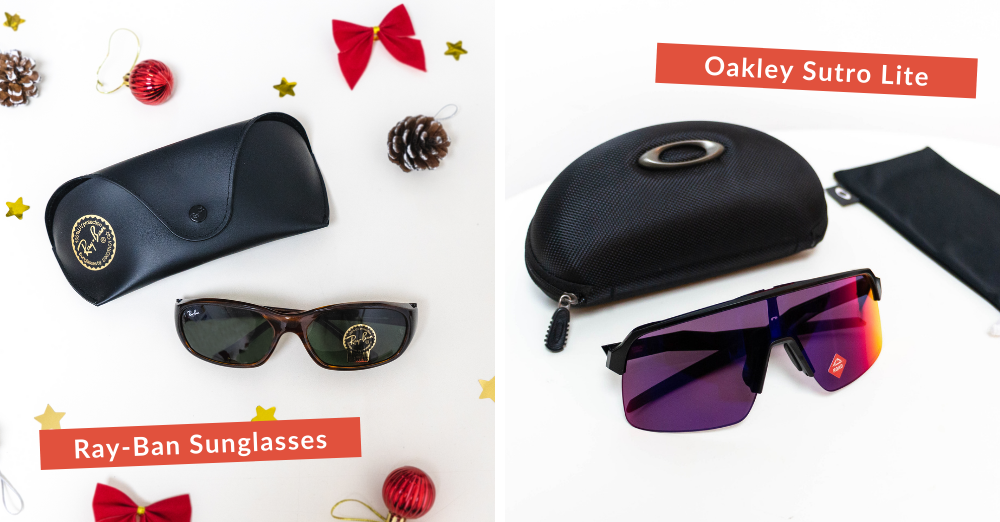 ray-ban and oakley sutro lite sunglasses