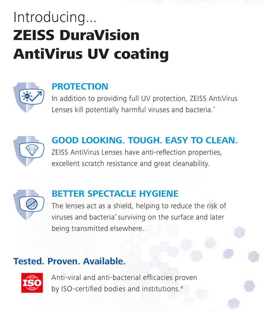 ZEISS DuraVision AntiVirus Platinum UV