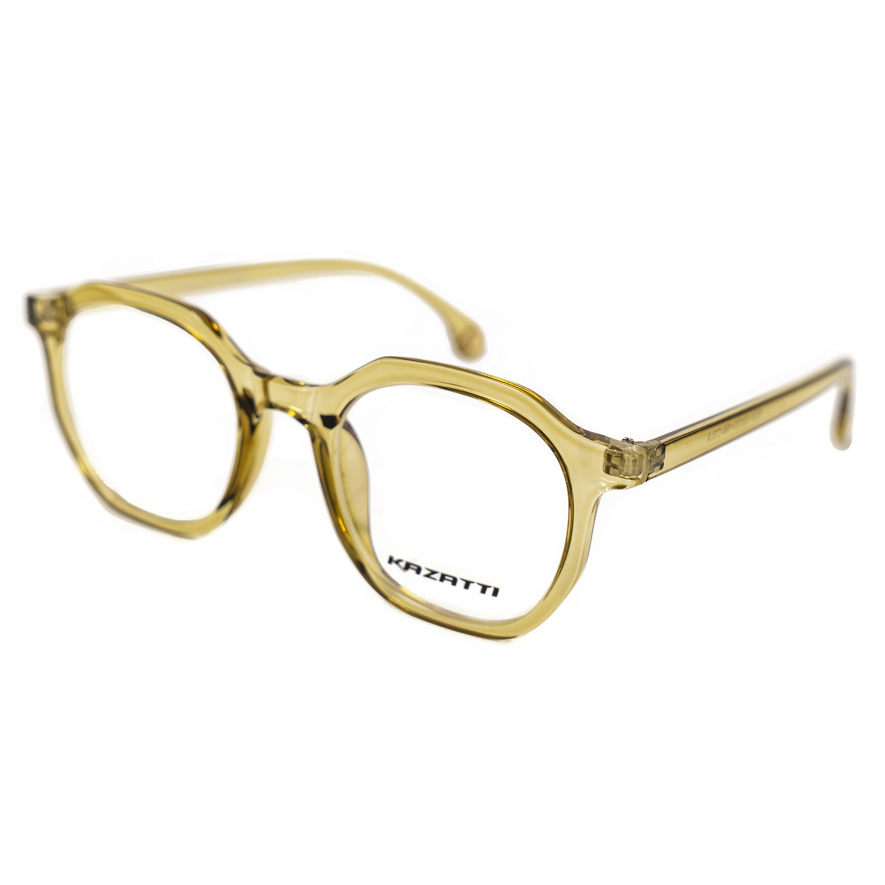 clear champagne eyeglasses