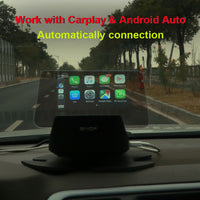 HUD M60 Car Head up display Wireless Mirror Projector Suppor