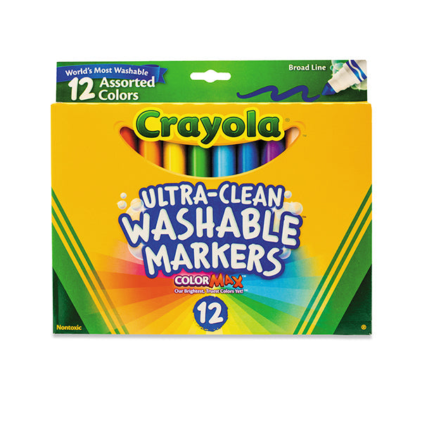 Crayola 6 Color Glitter Markers