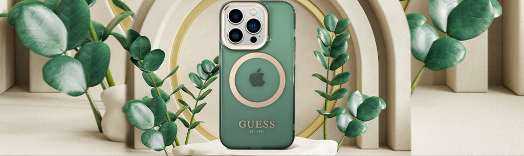 Official Licensee of GUESS Case & Covers for iPhones, AirPods and Samsung with optimal 24/7 protection. Get protected in style with our branded cases.