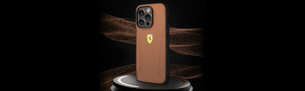 iPhone 12 Mini (3 in 1 Combo)Silicone Ferrari Case + Tempered Glass +