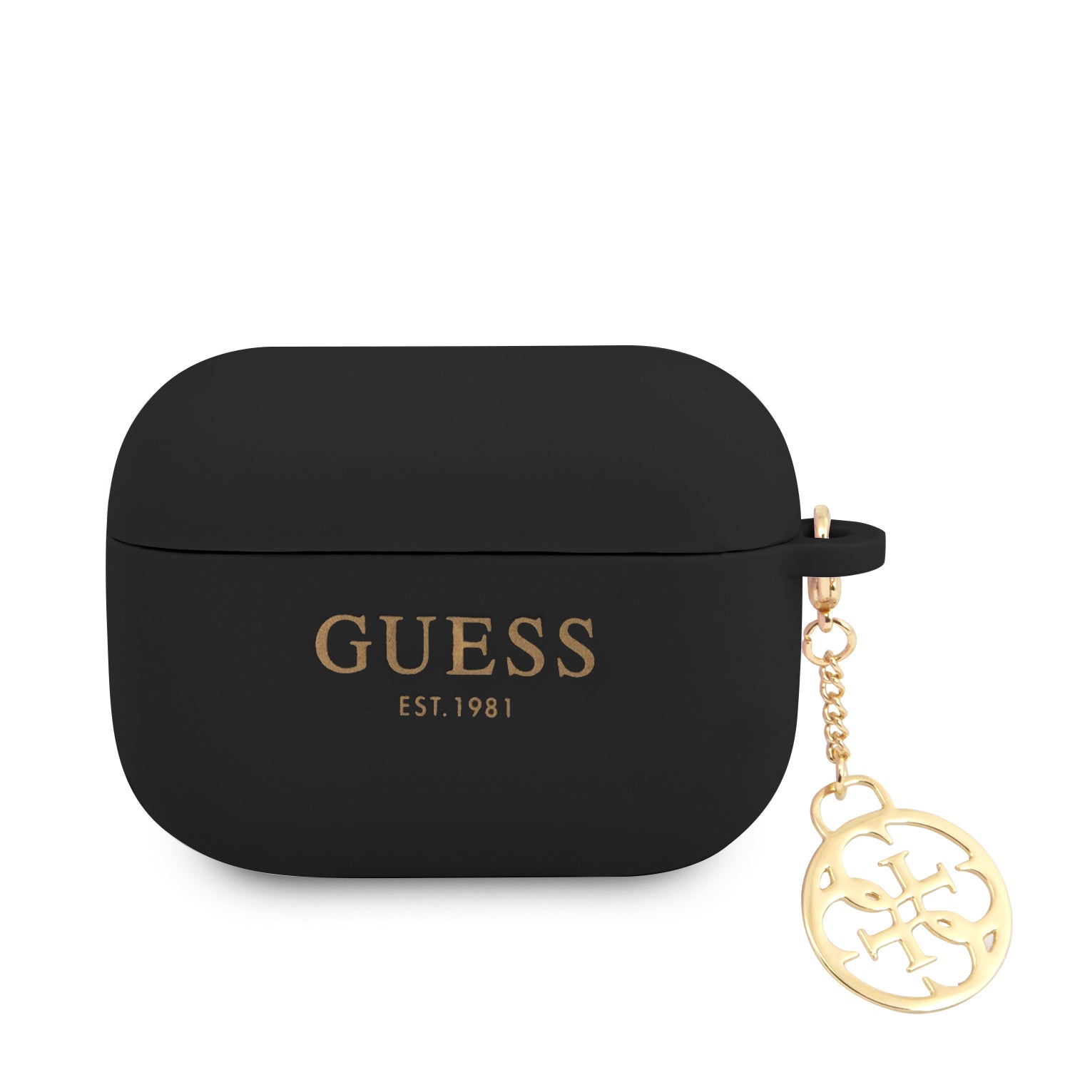 Guess AirPods Case Cover in Pink Glitter with Keychain Slot, Compatible  with Apple AirPods 1 and Air…See more Guess AirPods Case Cover in Pink  Glitter