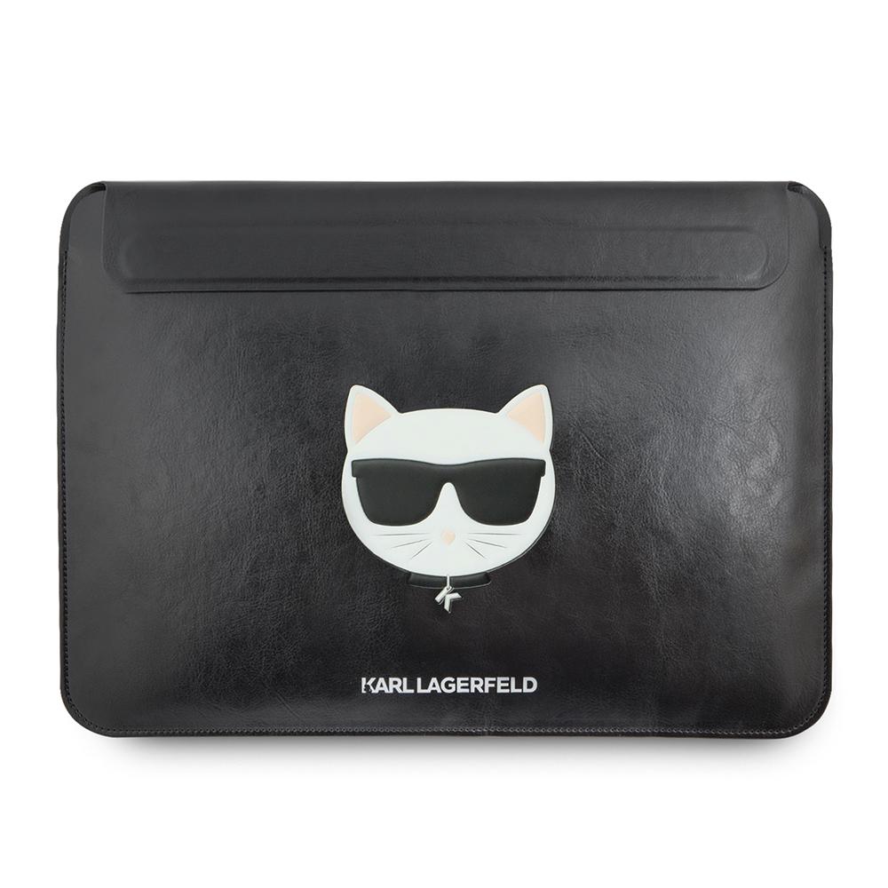 Karl Lagerfeld 16 Silver Laptop Sleeve - K&C NFT Logo