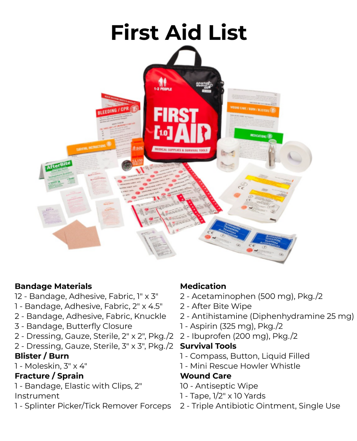 Pre-filled Emergency GO Kits – GETXGO