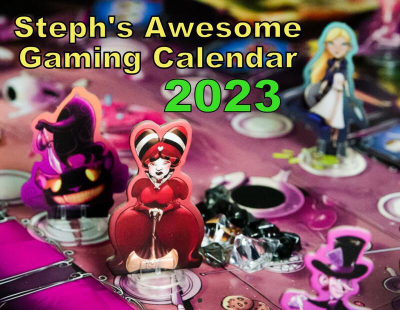 Steph's Awesome Gaming Calendar 2023 — Games Unlimited, LLC