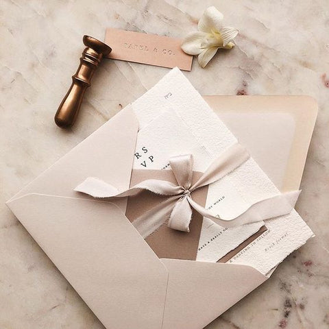 Wedding Invitations and How to Wrap Them – Nettle + Silk