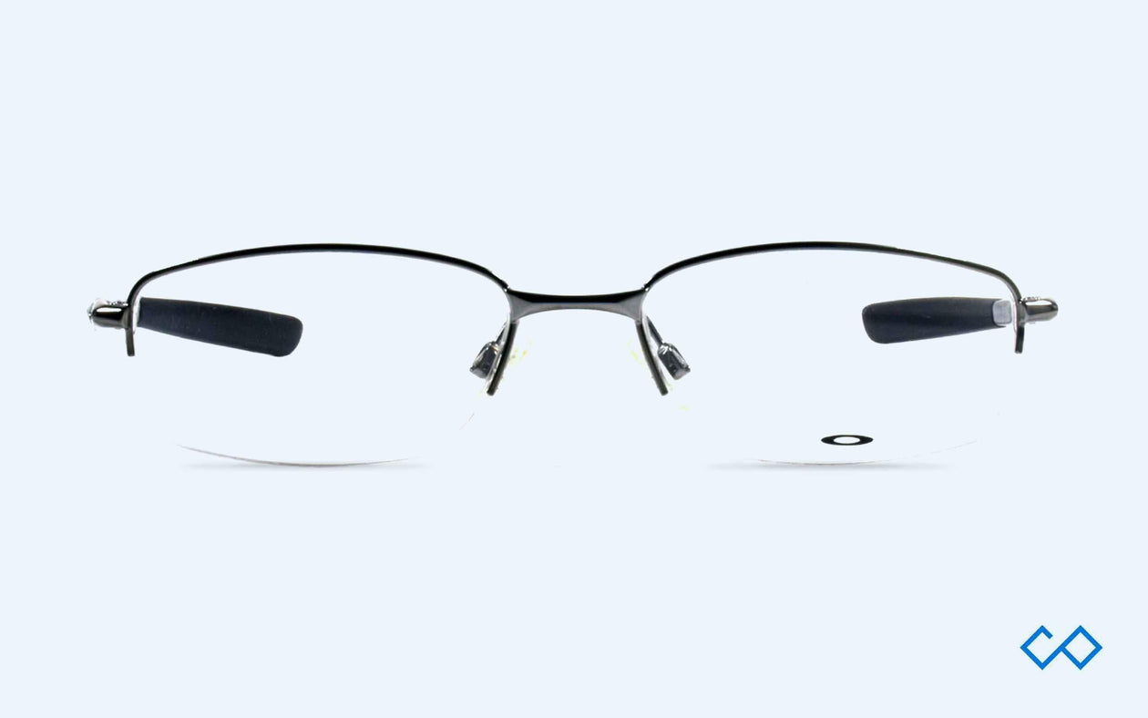 Oakley OX-3165-02 53 Branded Durable Half Rim Eyeglass – WizOpt