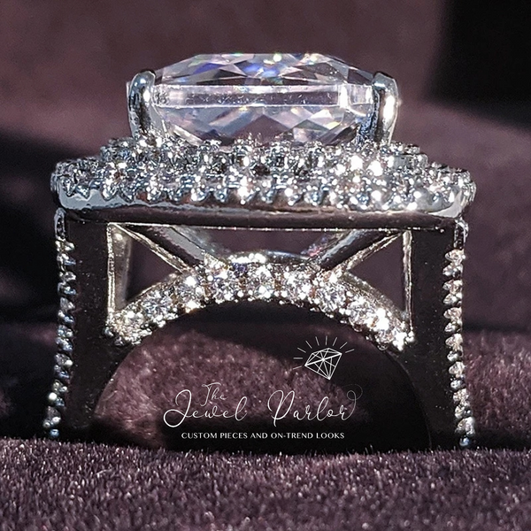 HBIC 15-carat Emerald Cut Ring – The Jewel Parlor