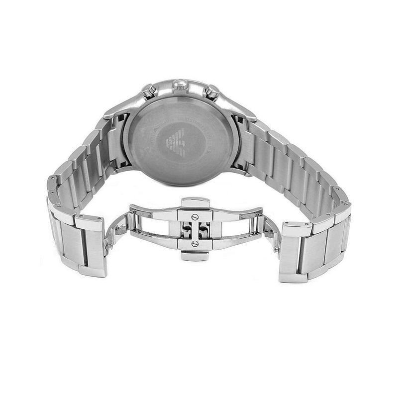 emporio armani back stainless steel