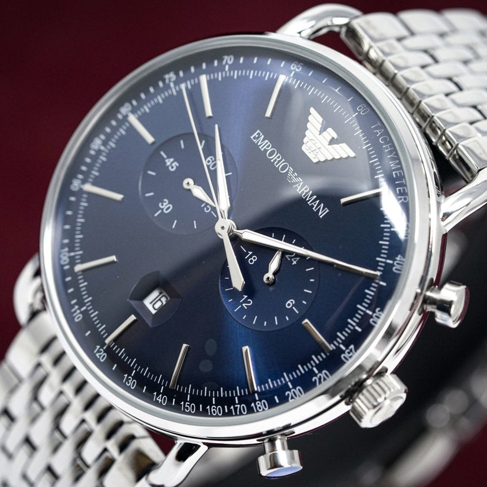 Emporio Armani Men's Aviator Chronograph Watch AR11238 from RealWatch™