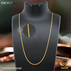 Freemen Delicate Light Snake Gold plated Chain Design - FMGC417