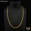 Freemen Stylish Delicate Fancy Gold Plated Chain - FMGC34