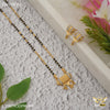 Freemen 1MG one line mangalsutra with earrings for women - FWGM74