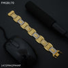 Freemen Sun shine goldplated bracelet for Men - FMGB170