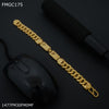 Freemen Wifi gold plated bracelet for Men - FMGB175
