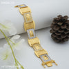Freemen Sun shine goldplated bracelet for Men - FMGB170