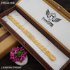 Freemen Dimond cut ad gold bracelet for Men - FMGB168